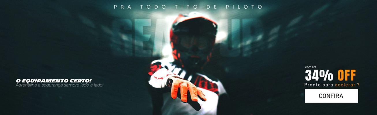 Tudo em acessórios e equipamentos