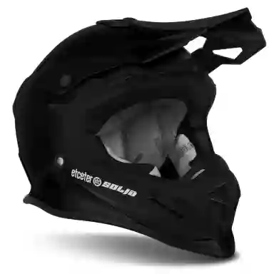 Capacete Off Road Etceter Solid COR/PRETO TAMANHO/60