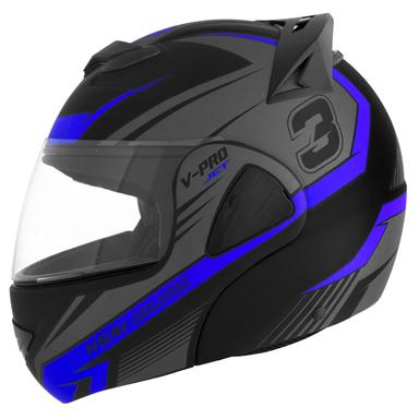 Capacete Escamoteável Pro Tork V-pro Jet 3 COR/AZUL TAMANHO/60