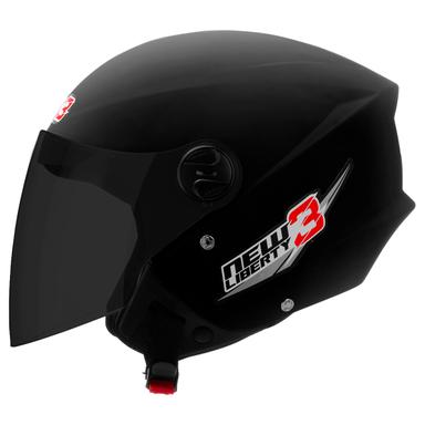Capacete Aberto Pro Tork New Liberty Three Vis. Fumê