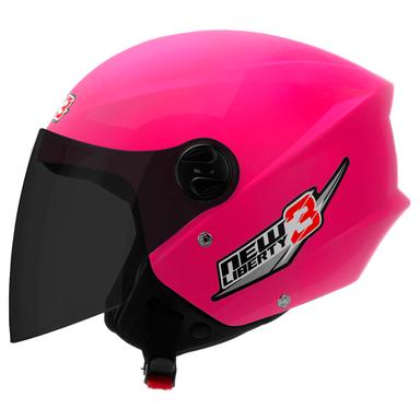 Capacete Aberto Pro Tork New Liberty 3 Solid COR/ROSA TAMANHO/56