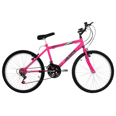 Bicicleta Aro 24 Ultra Bikes Masculina Solid 18 Marchas